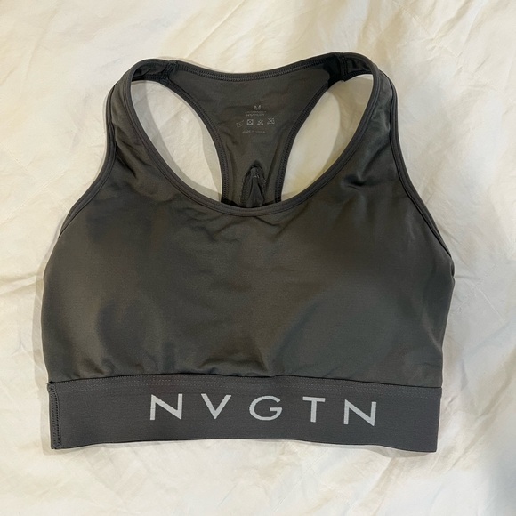 NVGTN Charcoal Legacy Sport Seamless Bra - Picture 6 of 6